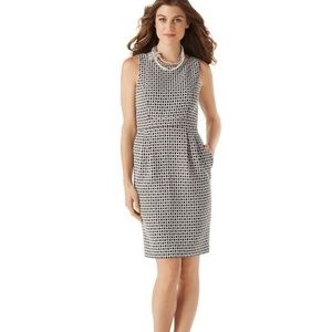 White House Black Market Dress Geo Tulip Skirt